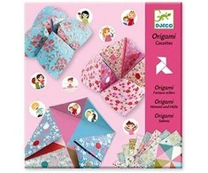 Djeco Origami - Iššūkių žaidimas - Popierinis būrėjas ( DJ08773 )