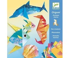 Djeco Origami - Jūros gyvūnai ( DJ08755 )