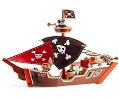 Djeco Arty Toys - Piratų laivas