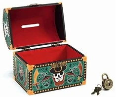 Djeco Pinigų dėžutė Piratas