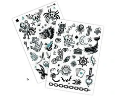 Djeco Tatuiruotės - Tamsi pusė (50+ tatuiruočių) ( DJ09594 )