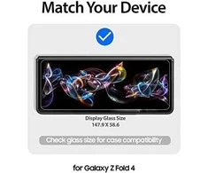 Apsauginis stiklas Whitestone DOME GLASS 2-pack Samsung Galaxy WITH FOLD 4
