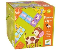 Djeco Domino - Ferma (28 vnt.) ( DJ08158 )