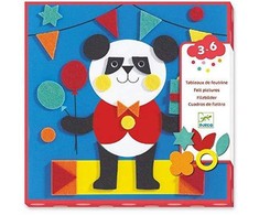 Djeco Kūrybinis rinkinys - Veltinis koliažas - Švelnios būtybės ( DJ09863 )