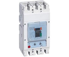 Legrand DPX3 630 TM 3P 400A 36KA grandinės pertraukiklis