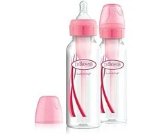 Dr Browns Dr.Browns SB82305 standartinis buteliukas 250ml PARINKTYS 2 pakuotė rožinė