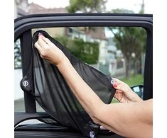 DREAMBABY - reguliuojamas automobilio skydelis nuo saulės su UV apsauga