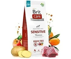 BRIT CARE GF Senior&amp;Light Salmons.m. šunims 3kg