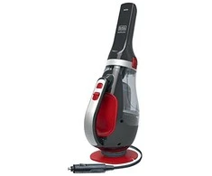 Black &amp; Decker Juodas &amp; Decker automobilinis dulkių siurblys Juodas+DECKER ADV1200-XJ (12W, raudona ir pilka spalvos)