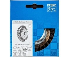 Metalinis šepetys 100x13mm PFERD KBG ST 0,5 M14