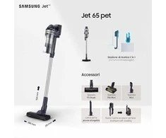 Samsung Jet 65 Pet stacionarus dulkių siurblys VS15A60AGR5/WA