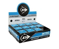 Dunlop Skvošo kamuoliukas Intro 12-box, 1mėlyn.taš