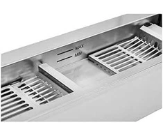 Gruzdintuvė Royal Catering Nerūdijančio plieno spurgų kepimo mašina 3 kW 6 l