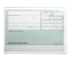 Dokumentu vāciņi Durable A6(105x148mm) ar vaļēju augšmalu, caurspīdīgi, 1 gab.