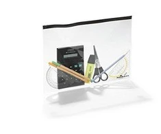Durable Vokas su ZIP užsegimu A4 ILGUS 247901 5 vnt