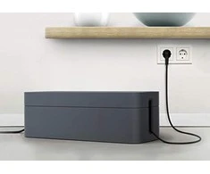 Durable Patvari kabelių dėžė CAVOLINE BOX L grafitas 503037
