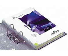Laikiklis Durable GREITIS HFTTSTREIFEN Filefix A4 Selbstkleb 25x297mm transp50