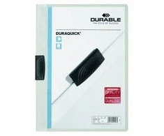 Durable ILGUS Klemm-Mappe Duraquick 1-20 Blatt baltas