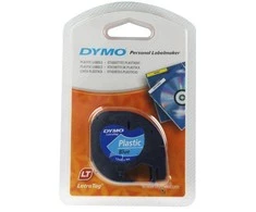 DYMO S0721650 etikečių juostelė Juoda ant mėlynos