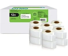 DYMO Etiketės 25 x 54mm / Rinkinys (2177563) - 12 vnt.