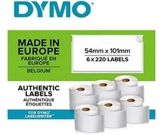 DYMO Etiketės 54 x 101mm / Rinkinys (2093092) - 6 vnt.