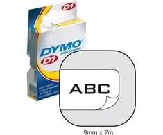 Dymo S0720680 (juoda balta) D1 tipo