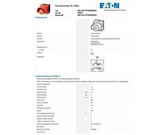Eaton P / POS. MYGTUKAS PV, 2R