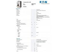 Eaton NZMN2-VE250 3P 250A BG2 selektyvus 259124