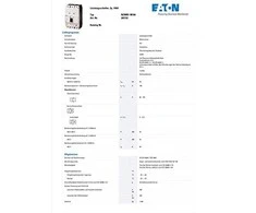 Eaton NZMN1-M100 MAITINIMO JUNGIKLIS 3 GAIČIŲ