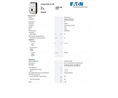 Eaton Maitinimo jungiklis NZMN1-A160 3 poliai - 281234