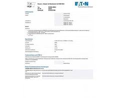Eaton PKZM0-XRM12 283185 starterio linija