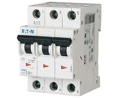 Eaton FAZ-C2 / 3 3P C 2A 15kA AC - 278861