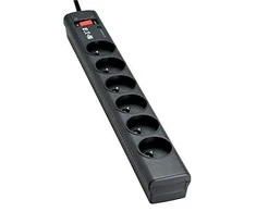 Eaton PS6F viršįtampių ribotuvas 6 AC išvestis(ys / čių) 220 - 250 V Juoda, Balta 1 m