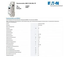 Eaton Corporation Eaton Impulsinis siųstuvas 16A 1Z 230V Z-S230 / S 265262