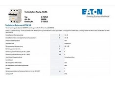 Eaton Tarifų keitimas Z-TS25 / 3 266858
