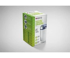 ECG ECGKM110 Electric kavamalė, 200-250w, Baltas/sidabrinis