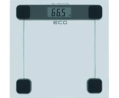 Svarstyklės ECG OV 137 Glass Personal fitness scale, large LCD display, max. weight 180 Kg