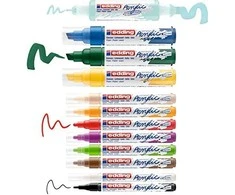 Akrilinių žymeklių rinkinys Edding Creative, 12vnt