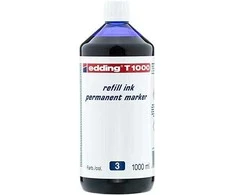 Edding 1000 ML mėlynos spalvos žymeklių rašalas (T1000 / 003 / NED)