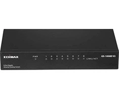 Šakotuvas Edimax Technology EDIMAX 8 prievadų Gigabit Ethernet jungiklis GS-1008E
