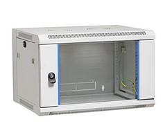 Efb Elektronik EFB 19" Wandgehäuse Flat Pack 15HE, Tiefe 450 mm, grau
