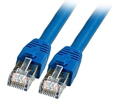 Efb Elektronik EFB EFB RJ45 Patchkabel S/FTP, Cat.8.1,BC, LSZH, 10m, blau