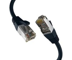 Efb Elektronik M-Cab CAT8.1 Juodas 1M PATCH CORD/RJ45 S/FTP LSZH 40GBIT CU LAN