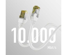Efb Elektronik EFB EFB CAT6a WEISS 10m Patchkabel S/FTP PIMF