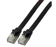 Efb Elektronik EFB Patchcord plokščias, U/FTP, Cat.6A, PVC, 3m (K5545SW.3)