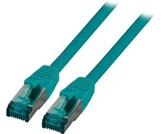 Efb Elektronik EFB RJ45 Patchkabel S/FTP, Cat.6A, LSZH, 1,5 m, grün