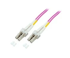 Efb Elektronik EFB šviesolaidinis jungiamasis kabelis LC-LC 50/125 OM4 LSZH dvipusis daugiamodis 2 m, 2 mm skersmuo