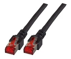 Efb Elektronik EFB RJ45 Patchkabel S/FTP Cat.6 LSZH 5.00m juodas