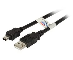 Efb Elektronik Kabelis USB EFB USB-A - miniUSB 3 m Juodas (K5251SW.3)