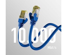 Efb Elektronik M-Cab CAT6A Mėlynas 3M PATCH CORD/RJ45 S/FTP LSZH 10GBIT CU LAN